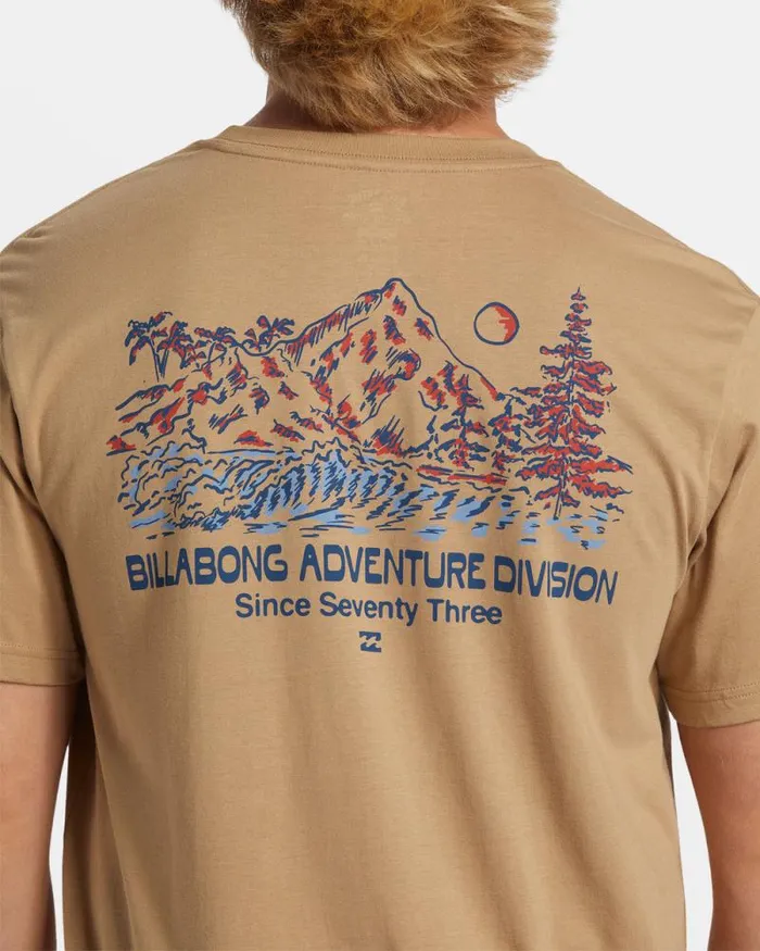 Billabong TShirts State Park TShirt Hazel 8211 Men Billabong TShirts State Park TShirt Hazel 8211 Men