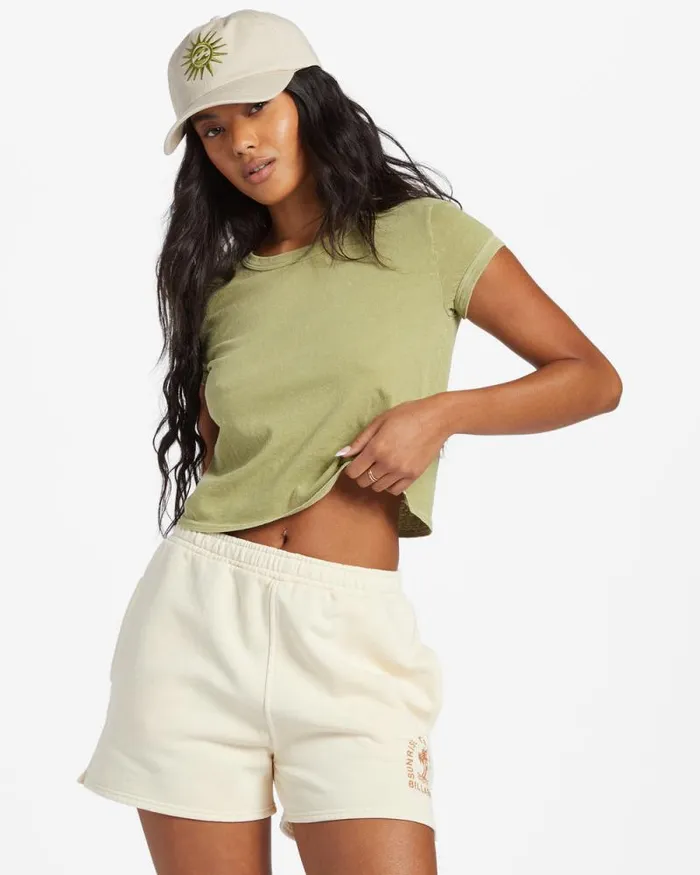 Billabong Tops Daily TShirt Avocado 8211 Women