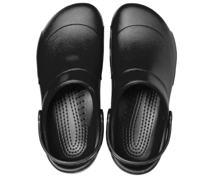 Bistro Work Clog Black Men Crocs Clogs