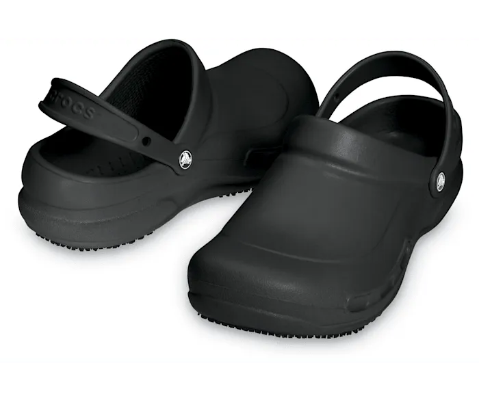Bistro Work Clog Black Men Crocs Clogs