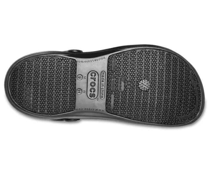 Bistro Work Clog Black Men Crocs Clogs
