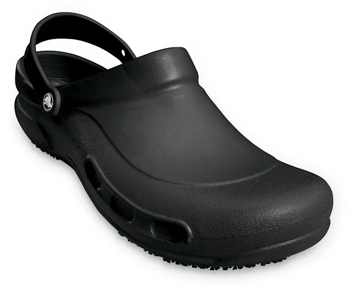 Bistro Work Clog Black Men Crocs Clogs