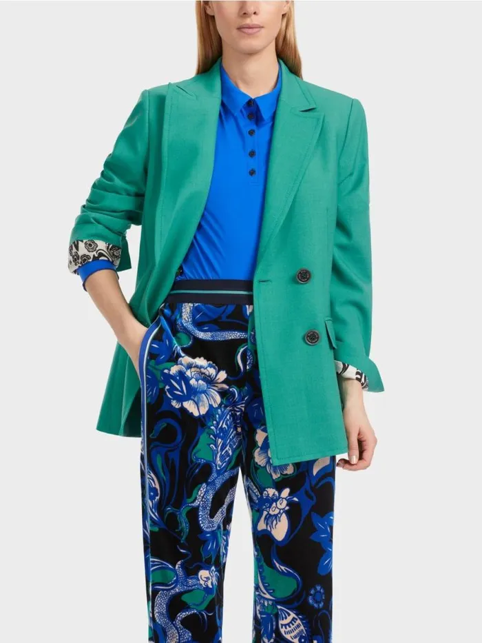 Blazer Damen Marc Cain Zweireihiger Blazer Enamel