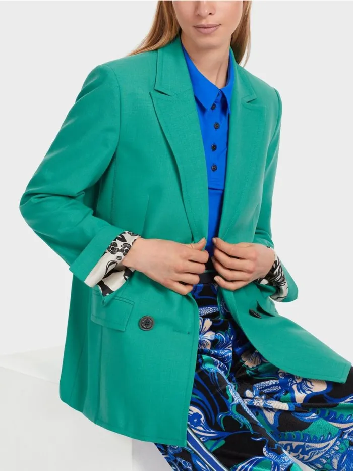 Blazer Damen Marc Cain Zweireihiger Blazer Enamel