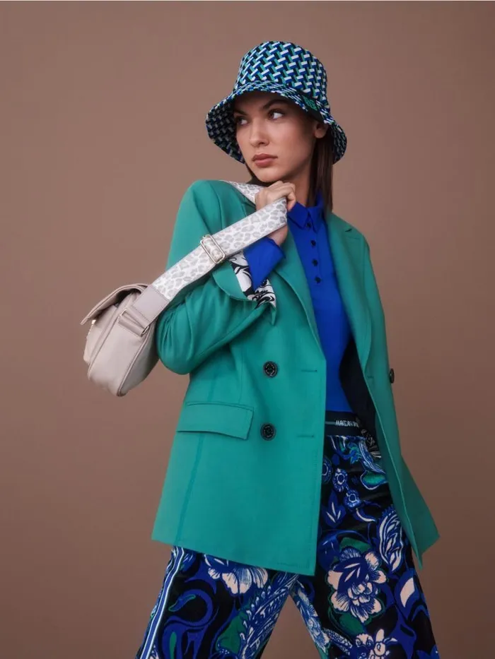 Blazer Damen Marc Cain Zweireihiger Blazer Enamel