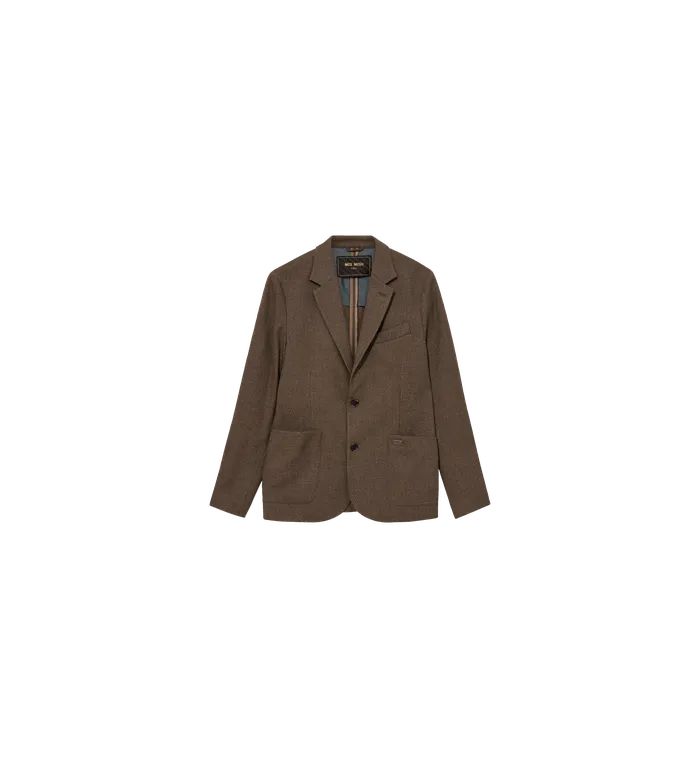 Blazers Men MMGWilliams Forest Blazer Brown Latte MOS MOSH Blazers Men MMGWilliams Forest Blazer Brown Latte MOS MOSH
