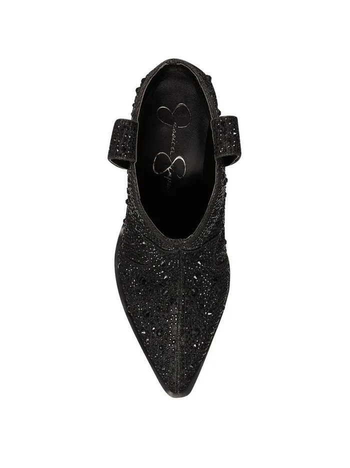 Boots and Booties Shoes Jessica Simpson Zadie Bootie In Black Crystal