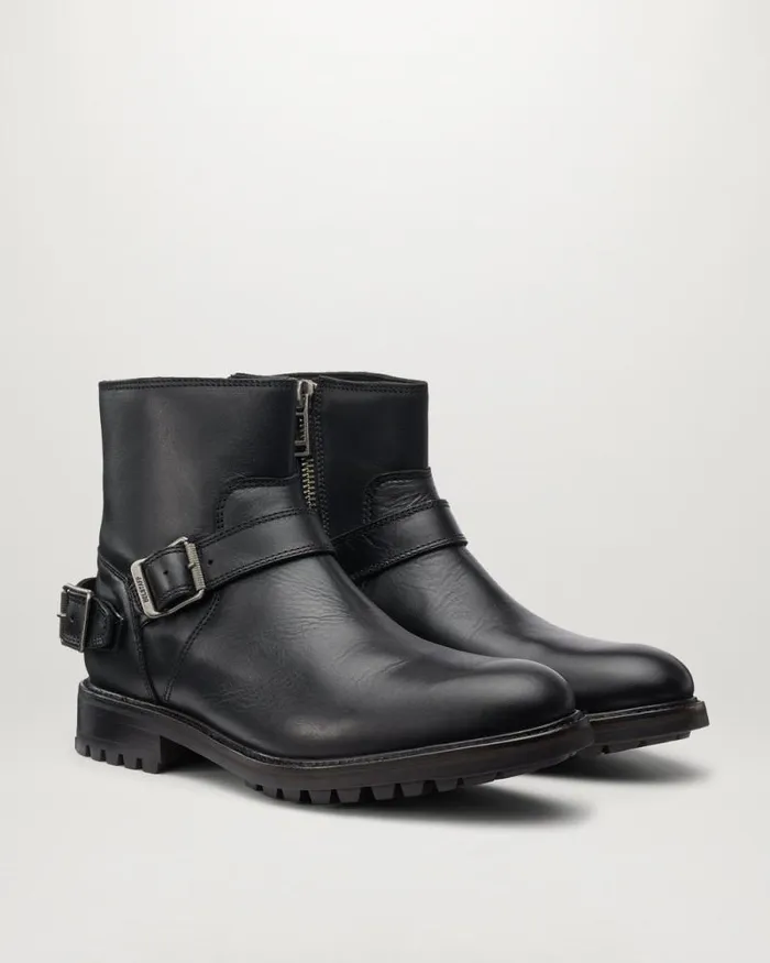Boots Men Belstaff Trialmaster Zip Up Boots Black Boots Men Belstaff Trialmaster Zip Up Boots Black