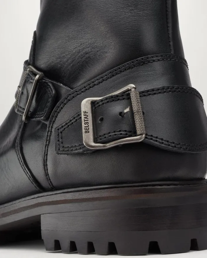 Boots Men Belstaff Trialmaster Zip Up Boots Black Boots Men Belstaff Trialmaster Zip Up Boots Black