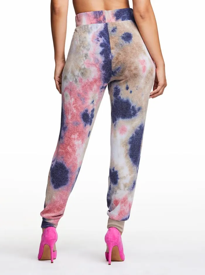 Bottoms Clothing Jessica Simpson Riya Tie Dye Pant In Multi Tie Dye