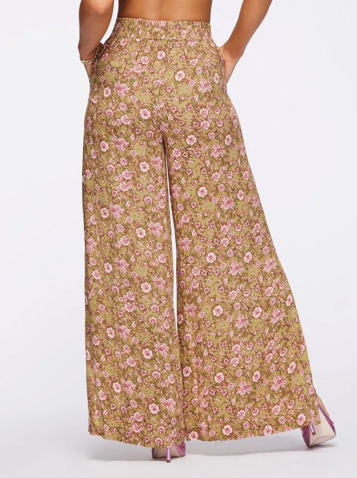 Bottoms Clothing Jessica Simpson Shaye Pant In Boa Botanical Dots