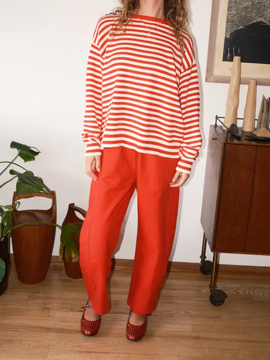 Bottoms Women Arc Pants Crayon Red Lisa Says Gah