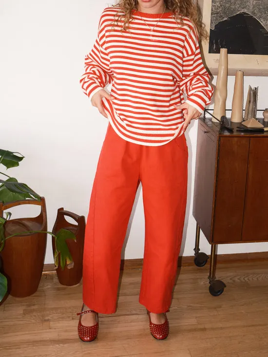 Bottoms Women Arc Pants Crayon Red Lisa Says Gah