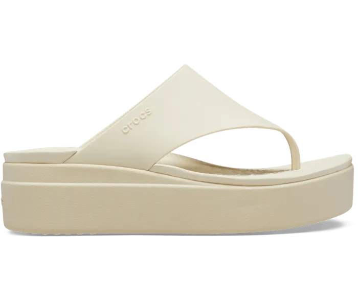 Brooklyn Flip Bone Women Crocs Slides
