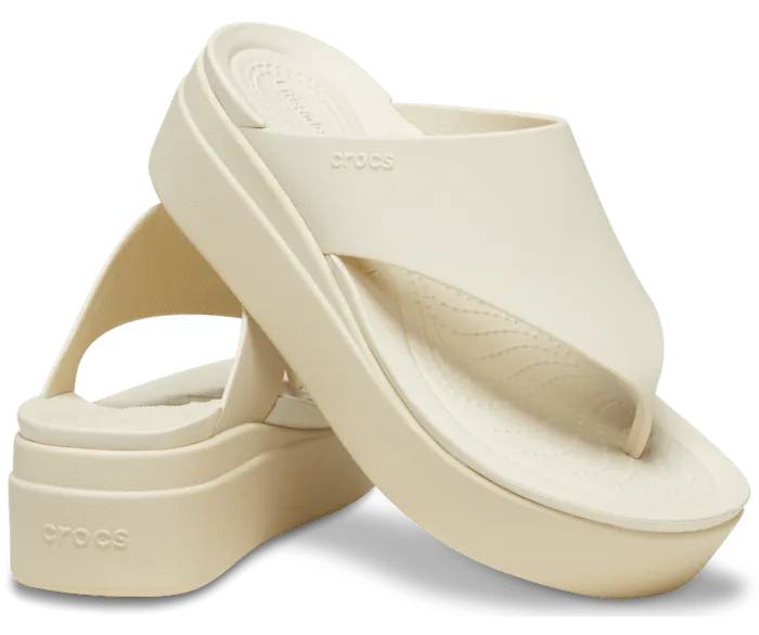 Brooklyn Flip Bone Women Crocs Slides