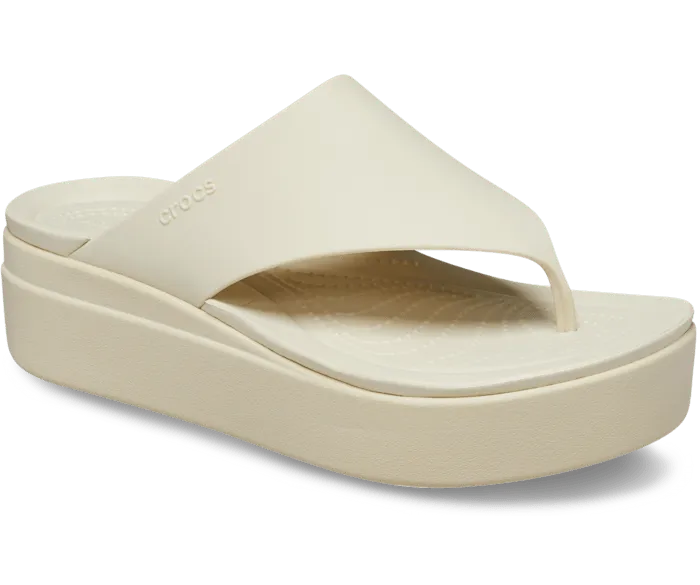 Brooklyn Flip Bone Women Crocs Slides