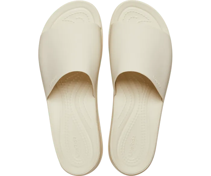 Brooklyn Slide Bone Women Crocs Platforms 038 Wedges