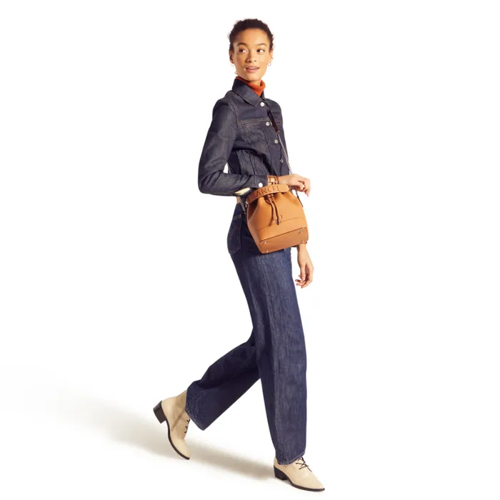 Bucket Bag Camel Women Lancel Hand Bags