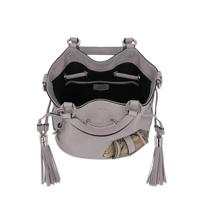 Bucket Bag Multico Grey Mauve Women Lancel Bucket Bags Bucket Bag Multico Grey Mauve Women Lancel Bucket Bags