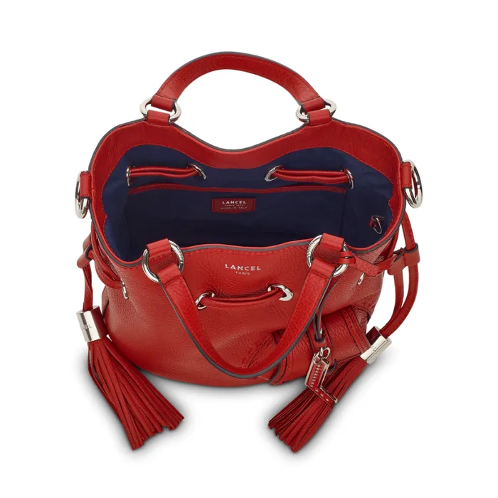 Bucket Bag Red Lancel Women Lancel Shoulder Bags
