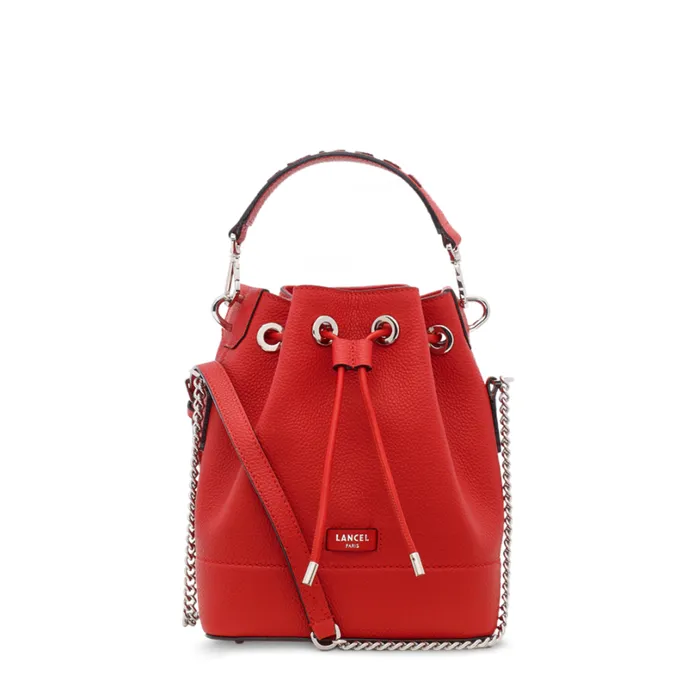 Bucket Bag Red Women Lancel Cross Body Bags