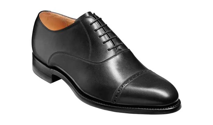Burford 8211 Black Calf Men Barker Shoes Wedding Shoes