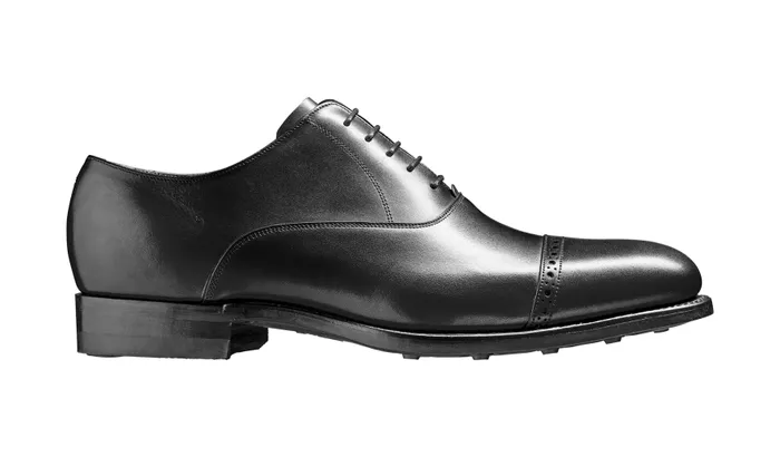 Burford 8211 Black Calf Men Barker Shoes Wedding Shoes