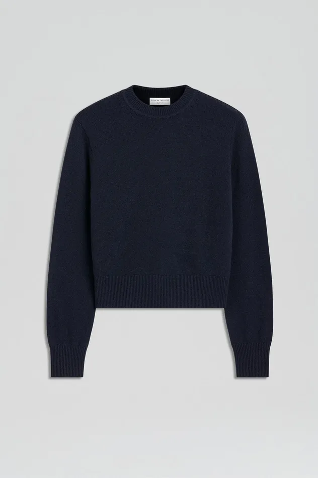 CASHMERE CREW SWEATER NAVY Women Knitwear Scanlan Theodore