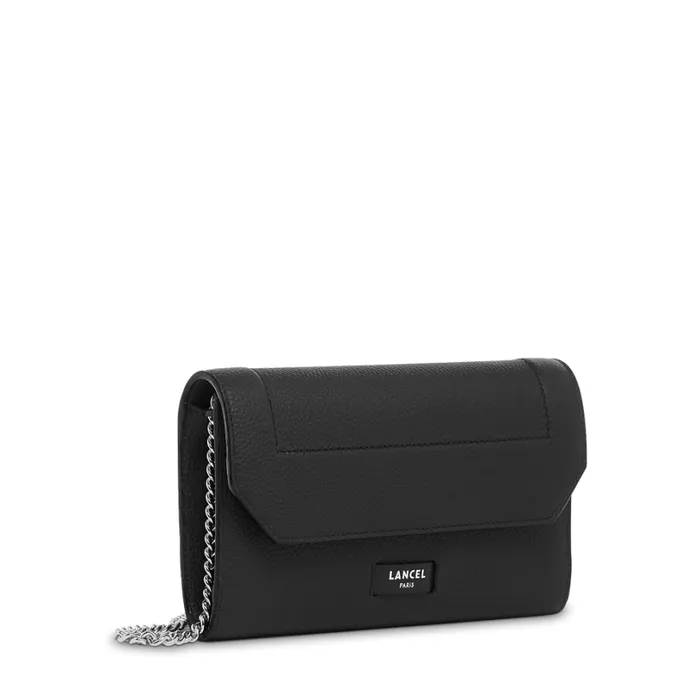 Chain Wallet Black Women Lancel Wallet Chain Wallet Black Women Lancel Wallet