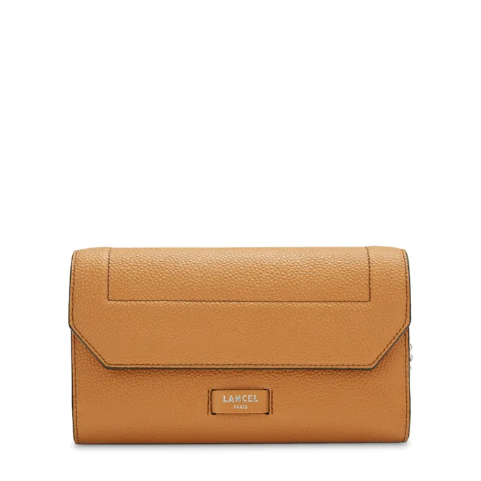 Chain Wallet Camel Women Lancel Clutch