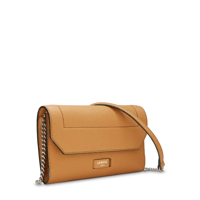 Chain Wallet Camel Women Lancel Clutch Chain Wallet Camel Women Lancel Clutch
