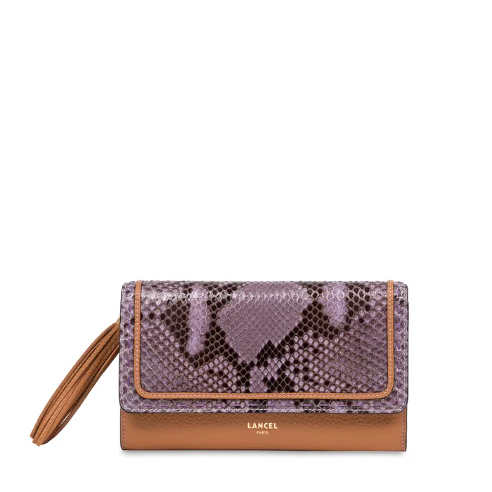 Chain Wallet Multico Camel Women Lancel Wallet