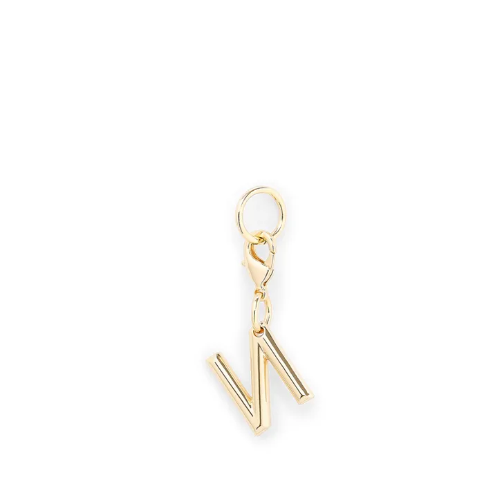 Charm Letter N Gold Color Women Lancel Charms