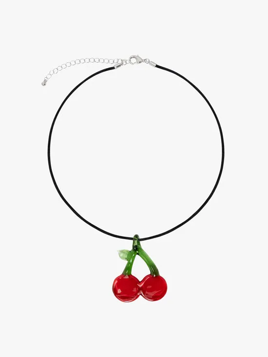 Cherry Necklace Cherry Women Jewelry Lisa Says Gah