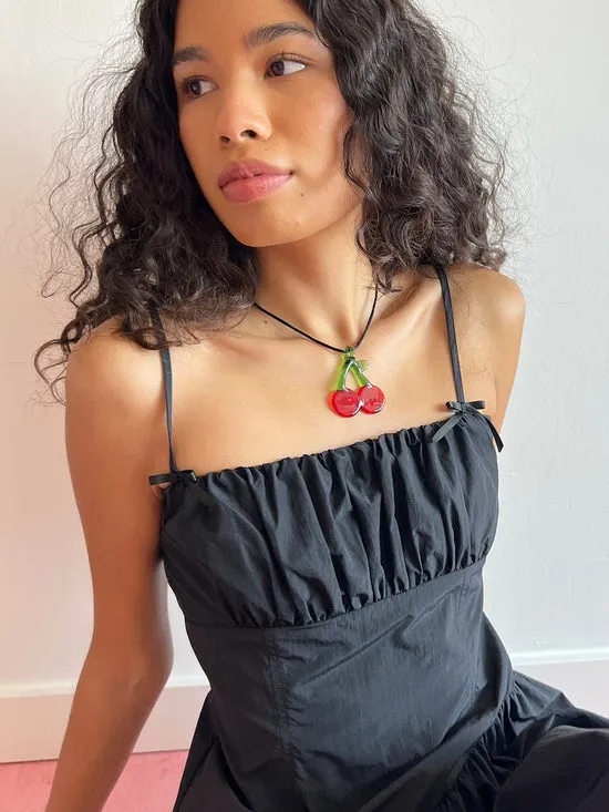 Cherry Necklace Cherry Women Jewelry Lisa Says Gah