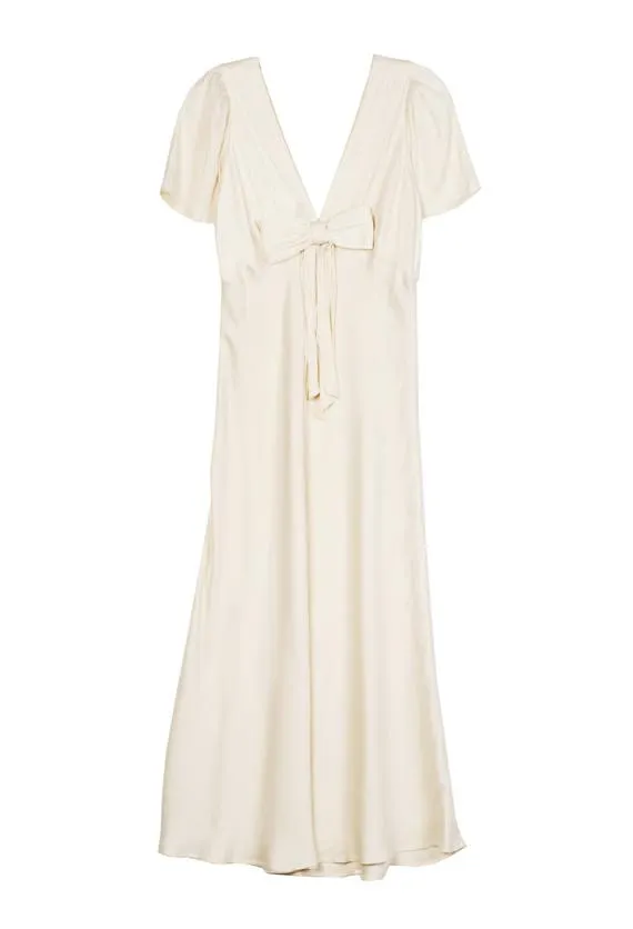 Ciao Lucia Long Dresses Brunello Dress Ivory 8211 Women
