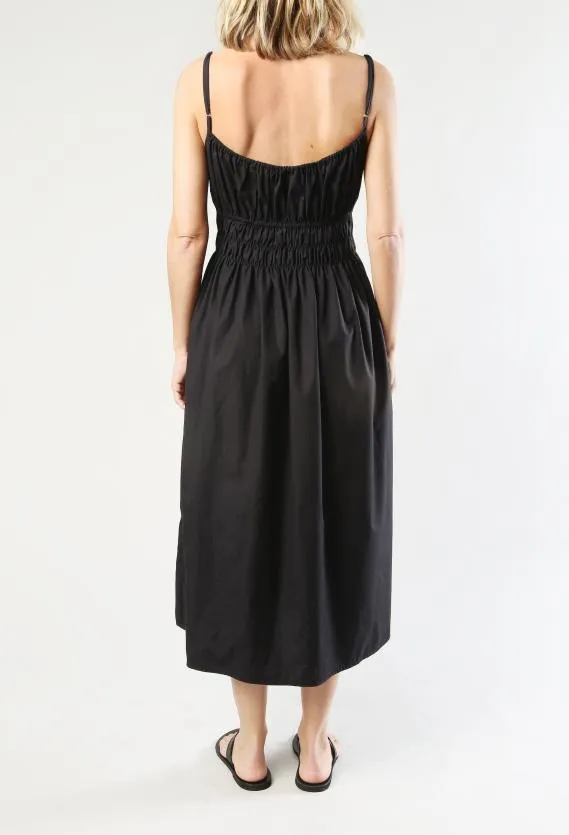 Ciao Lucia Long Dresses Gabriela Dress Black Cotton 8211 Women