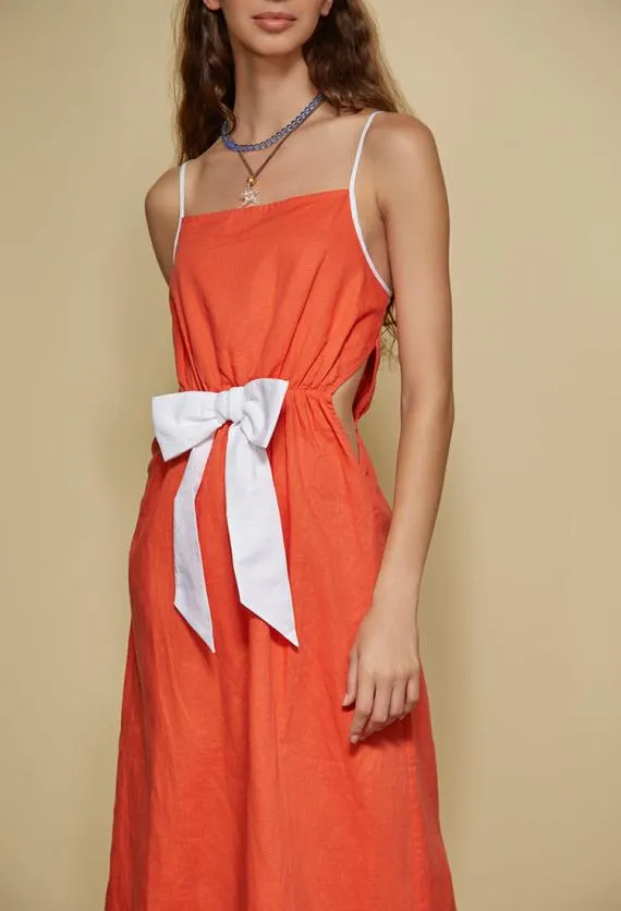 Ciao Lucia Long Dresses Lono Dress Spritz 8211 Women