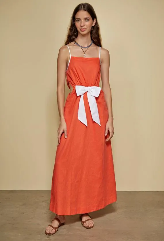 Ciao Lucia Long Dresses Lono Dress Spritz 8211 Women