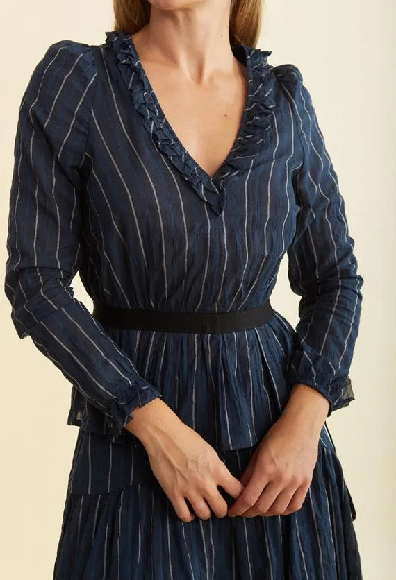 Ciao Lucia Long Sleeve Tops Filippa Top Midnight 8211 Women