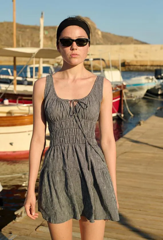 Ciao Lucia Mini Dresses Gianluca Dress Check 8211 Women