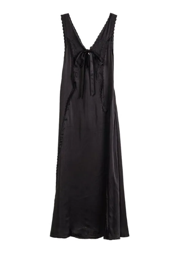 Ciao Lucia Satin Dresses Serena Dress Black 8211 Women