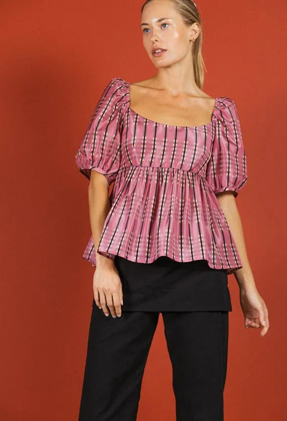 Ciao Lucia Short Sleeve Tops Kara Top Garnet 8211 Women