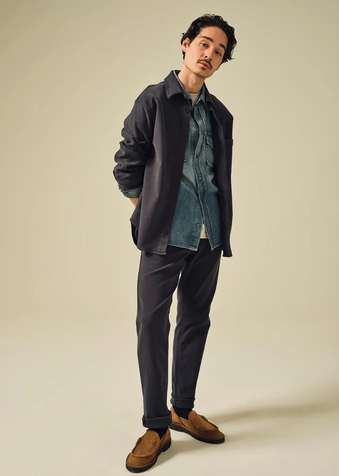 Citizens Of Humanity Adler Slim French Terry In Night Flight Men Pants