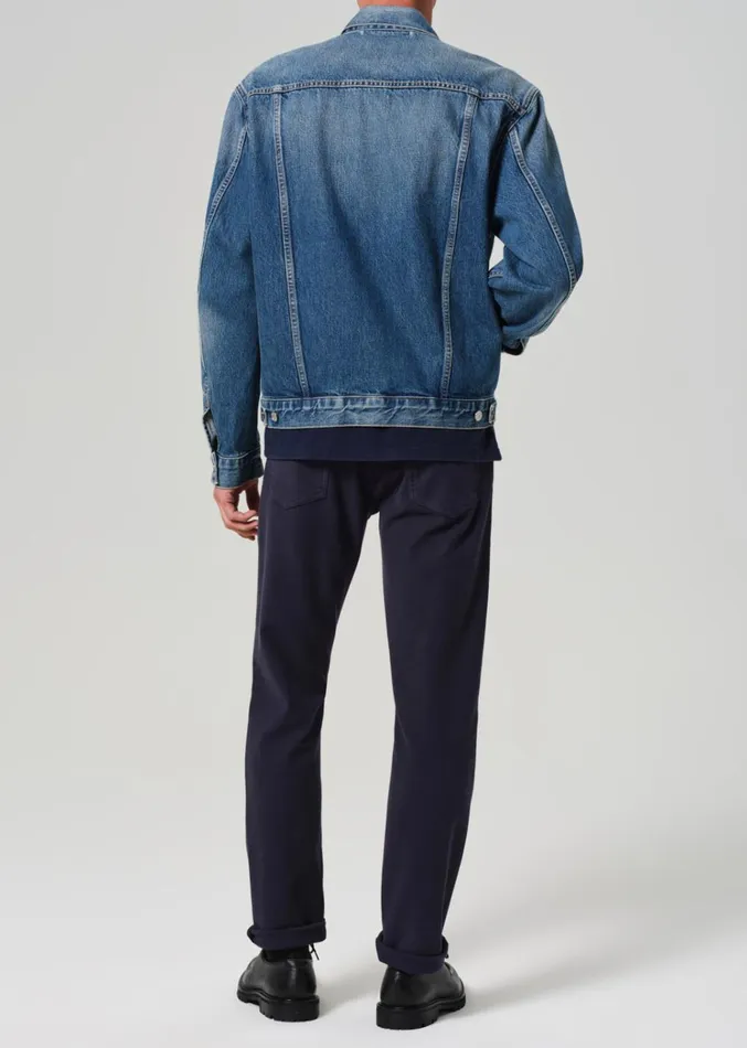 Citizens Of Humanity Adler Slim French Terry In Night Flight Men Pants