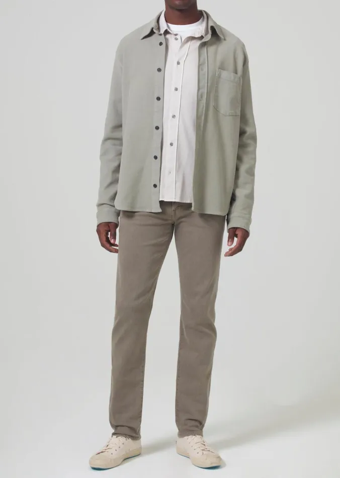 Citizens Of Humanity Adler Slim Soft Weft In Froth Men Pants