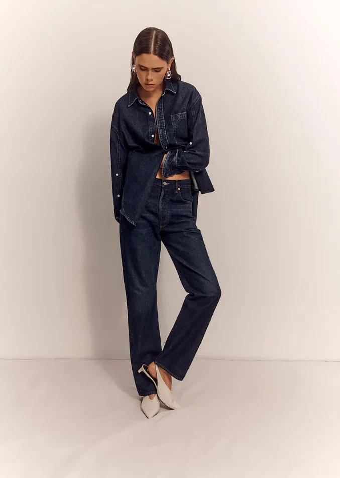 Citizens Of Humanity Baretta Relaxed Straight In Piovere Women Jeans