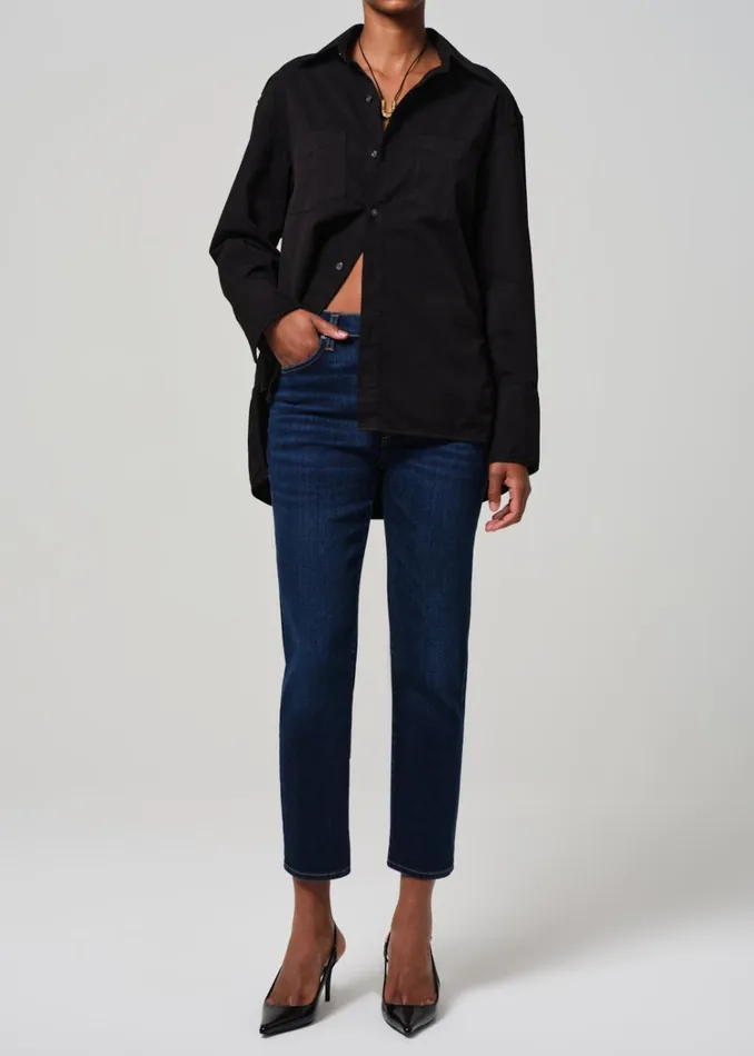 Citizens Of Humanity Caia Straight In Lotus Women Jeans