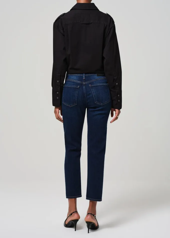 Citizens Of Humanity Caia Straight In Lotus Women Jeans