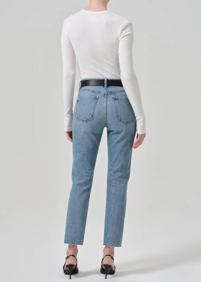 Citizens Of Humanity Charlotte High Rise Straight In Meridian Women Jeans